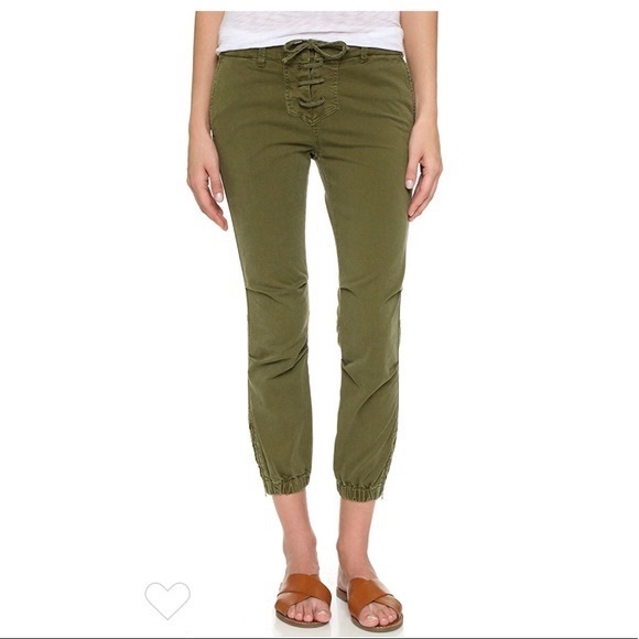 nili lotan lace up cropped pants - Picture 1 of 8